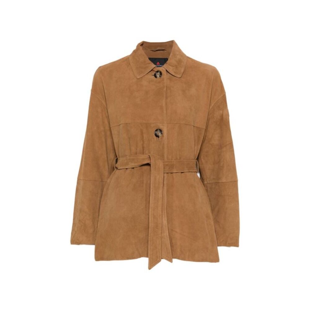 Peuterey Women Machuca Suede Leather Jacket